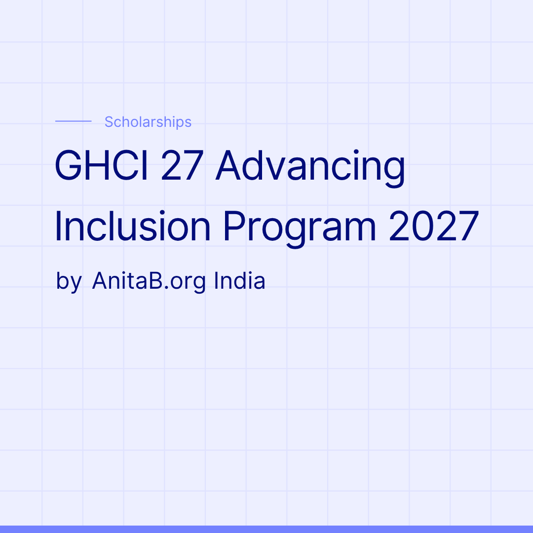 GHCI 27 Advancing Inclusion Program 2027